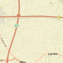 Hjørring Kommune Street Map
