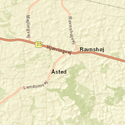 Frederikshavn Kommune Street Map