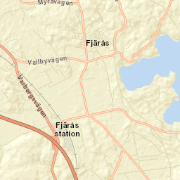 Fjärås kyrkby Street Map