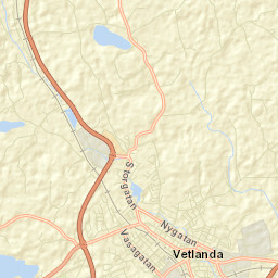 Vetlanda Street Map
