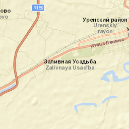 Uren’ Street Map