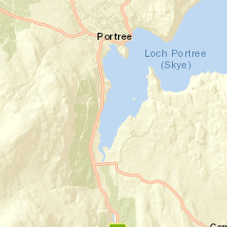 Portree Street Map