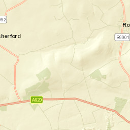 Rothienorman Street Map