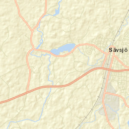 Sävsjö Street Map