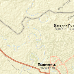 Privolzhsk Street Map