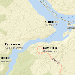 Kamenka Street Map