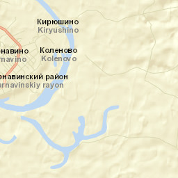 Varnavino Street Map