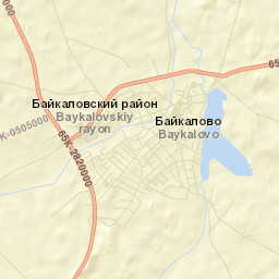 Baykalovo Street Map