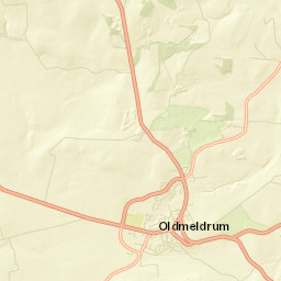 Oldmeldrum Street Map