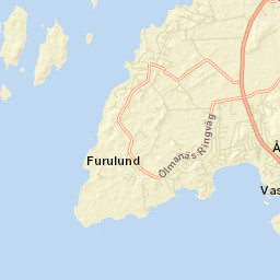 Åsa Street Map