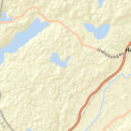 Horred Street Map