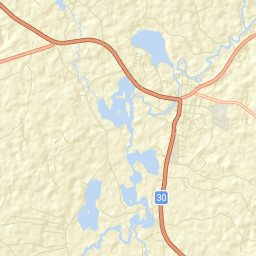Vrigstad Street Map
