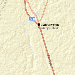 Vydropuzhsk Street Map