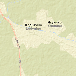 Kineshemskiy Rayon Street Map