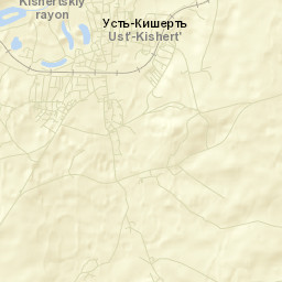 Ust’-Kishert’ Street Map