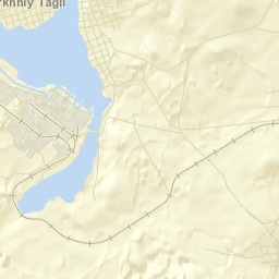 Verkhniy Tagil Street Map