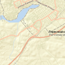 Rezh Street Map