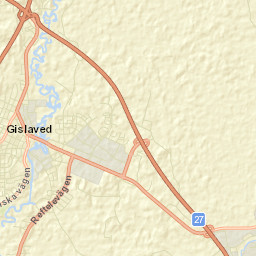 Gislaved Street Map