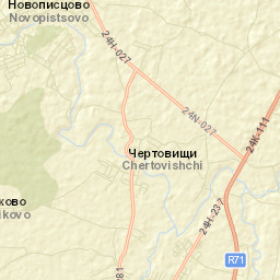 Novopistsovo Street Map