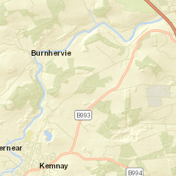 Kemnay Street Map