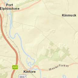 Kintore Street Map