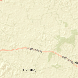 Brønderslev Kommune Street Map