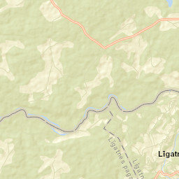 Līgatne Street Map