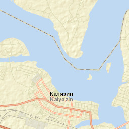 Kalyazin Street Map