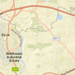 Dyce Street Map