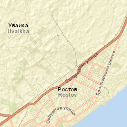 Rostov Street Map