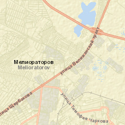 Melioratorov Street Map