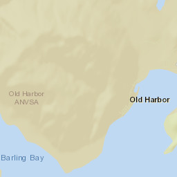 Old Harbor Alaska Street Map