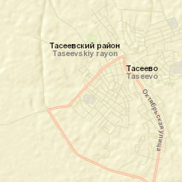 Taseyevo Street Map