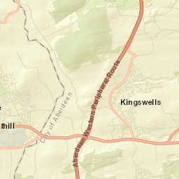 Kingswells Street Map