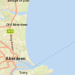 Aberdeen Street Map