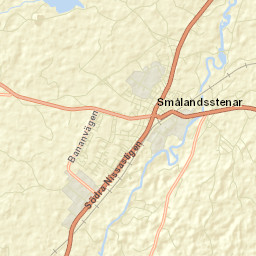 Smålandsstenar Street Map