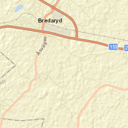 Bredaryd Street Map