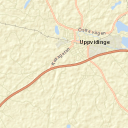 Åseda Street Map