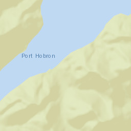 Port Hobron Alaska Street Map