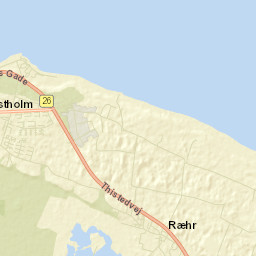 Hanstholm Street Map