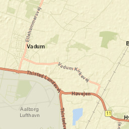 Vadum Street Map