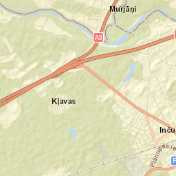 Inčukalns Street Map
