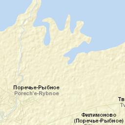 Porech’ye-Rybnoye Street Map