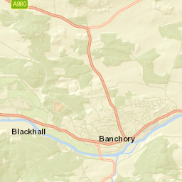 Banchory Street Map