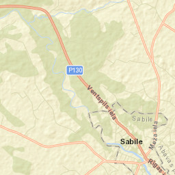 Sabile Street Map