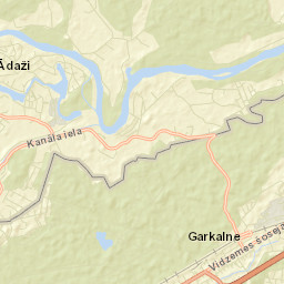 Garkalne Street Map