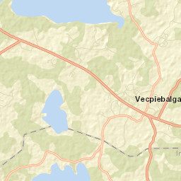 Vecpiebalga Street Map