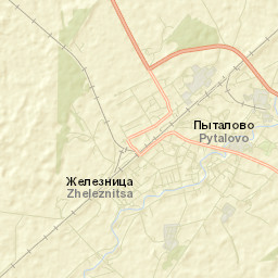 Pytalovo Street Map