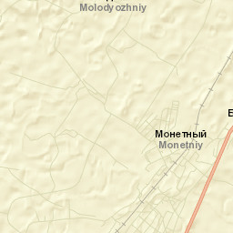 Monetnyy Street Map