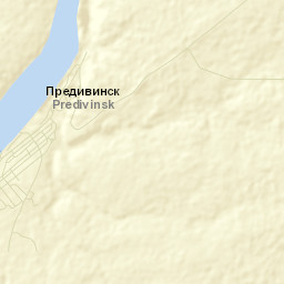Predivinsk Street Map